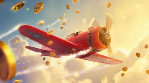 Aviator vliegtuig stijgt met multiplier curve
