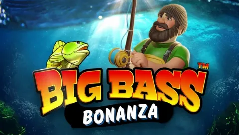 Big Bass Bonanza visser met grote vis
