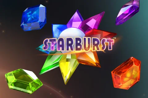 Starburst kleurrijke edelstenen op rollen