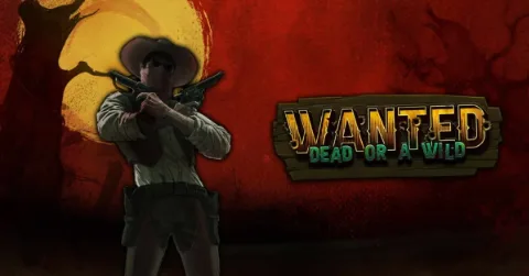 Wild West sheriff ster en revolver symbolen